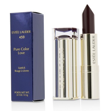 Estee Lauder Pure Color Love Lipstick for Women, 450 Orchid Infinity, 0.12 Ounce