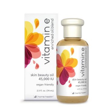 Home Health Vitamin E - 2.5 fl oz - Skin Beauty Oil - Vegan Friendly