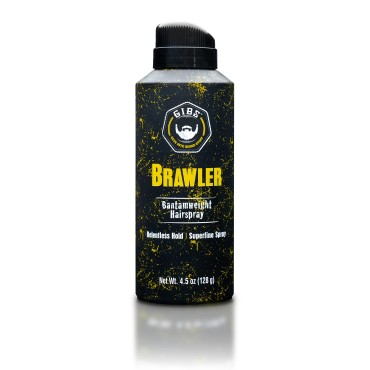GIBS Grooming Brawler Bantamweight Hairspray, 4.5oz