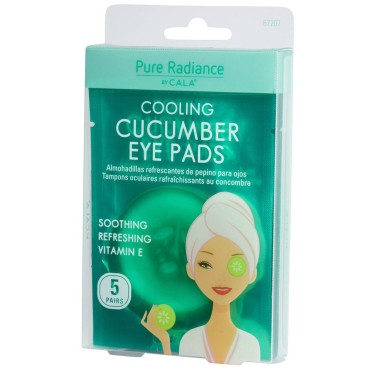 Cala Cooling cucumber eye pads 5 count, 5 Count...