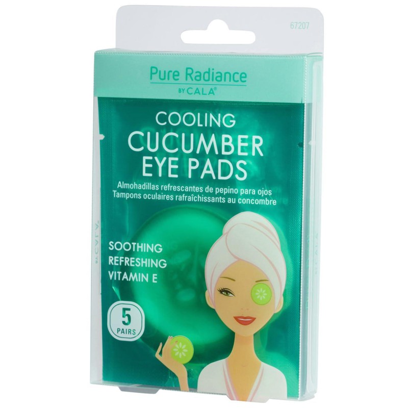 Cala Cooling cucumber eye pads 5 count, 5 Count