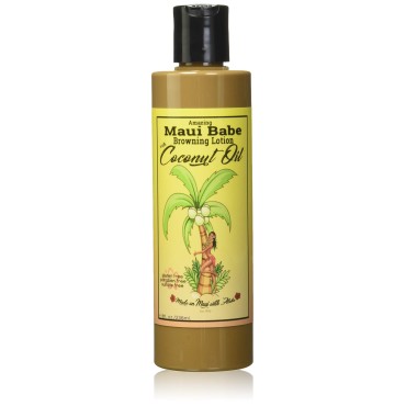 Maui Babe Browning Lotion with Coconut Oil 8oz (23...