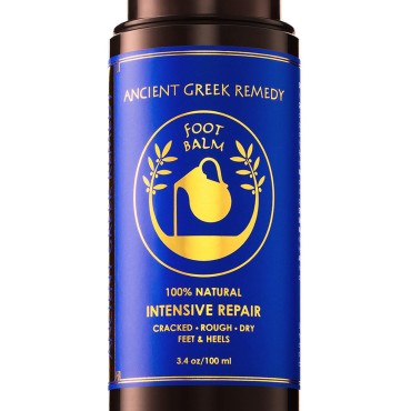 Ancient Greek Remedy Organic Foot Balm for Dry Cra...