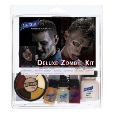 Graftobian Deluxe Zombie Makeup Kit - Expanded The...