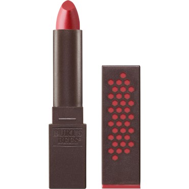 Burt's Bees 100% Natural Glossy Lipstick, Blush Ripple - 1 Tube