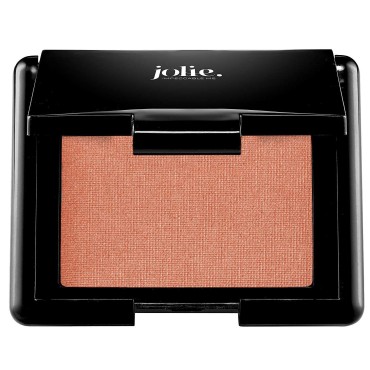 Jolie Blush Perfect Pressed Cheek Color, Highly Pigmented Long-Lasting Intense Color, Picture Perfect Finish, (Apricot Shimmer)
