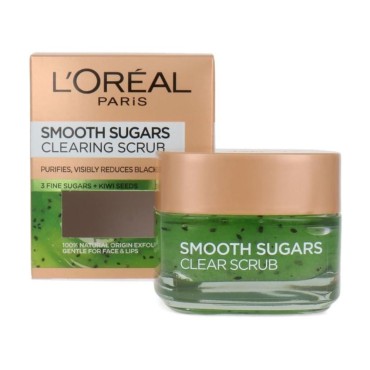 L'Oreal Paris Pure Sugar Scrub Purify and Unclog, ...