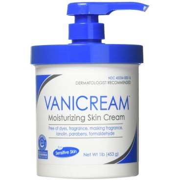 Moisturizing Cream, For Sensitive Skin, 1 lb (453 ...