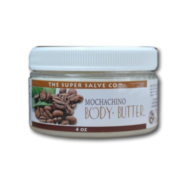 Mochachino Body Butter, 4oz, by Super Salve, Coffe...