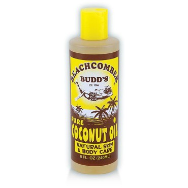 Hawaiian Beachcomber Budd’s Coconut Oil Suncare Skin Body Care 2-8 ounce Bottles Scented