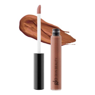 Glo Skin Beauty Lip Gloss in Brown Sugar - Sheer Shimmery Toasted Bronze - 20 Shades - Non-Sticky - Cruelty Free