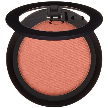 Glo Skin Beauty Blush (Sandalwood) - Pressed Powder Blush for Cheeks, High Pigment Mineral Face Makeup Creates a Natural, Healthy Glow