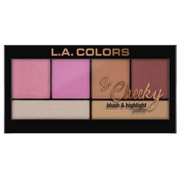 L.A. Colors So Cheeky Blush, Pink and Playful, 1 Ounce