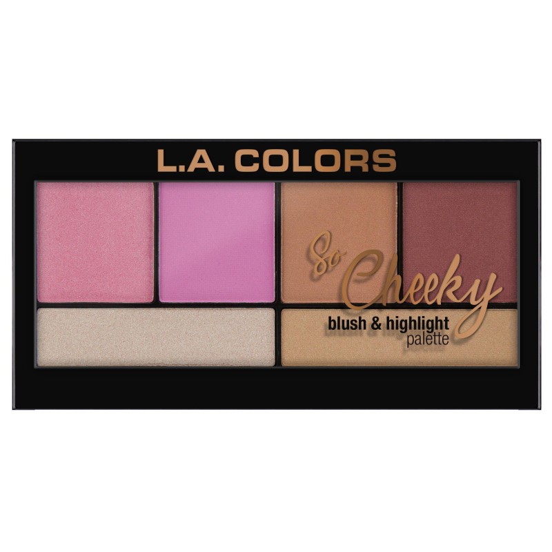L.A. Colors So Cheeky Blush, Pink and Playful, 1 Ounce