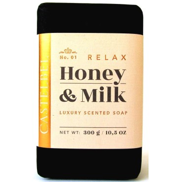 Castelbel Relax Honey & Milk Luxury Scented Soap Bar