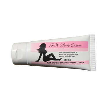 PureBody Cream | Butt and Breast Cream - The #1 and Only Butt and Breast Growth Formula Cream - Plus All-Natural Moisturizer for Soft, Silky, Smooth Skin (30 Day Supply)
