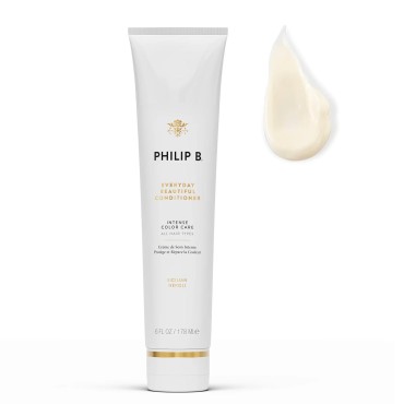 PHILIP B Everyday Beautiful Conditioner 6 oz. (178 ml) | Detangles and Strengthens Strands and Guards Against Fading