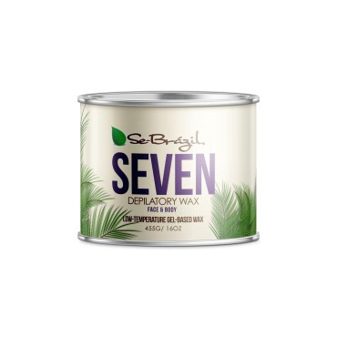 Seven Soft Gel Wax 16oz| Bikini & Body Waxing| Thin Application & Low Temp