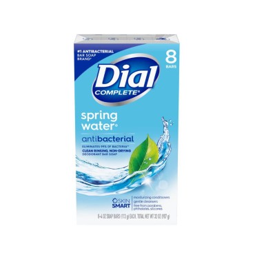 (PACK OF 2) Dial Antibacterial Deodorant Bar Soap,...