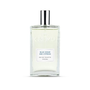 Cremo Blue Cedar & Cypress Cologne Spray, A Woodsy...