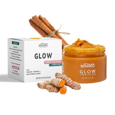 Minimo Glow Lemon Cake Turmeric Skin Brightening F...