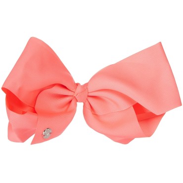 JoJo Siwa Large Cheer Hair Bow (Neon Pink)