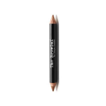 The BrowGal 2 in 1 Highlighter Pencil, Toffee/Bron...