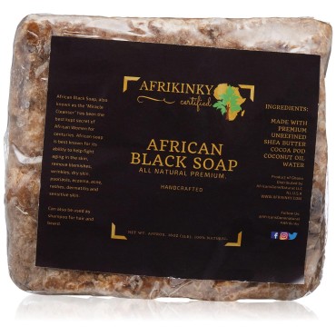 AFRIKINKY Premium Quality Authentic African Black ...