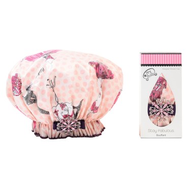 Dry Divas Designer Shower Cap - Washable, Reusable...