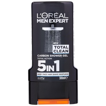 L'Oreal Paris Men Expert Total Clean Shower Gel 300ml