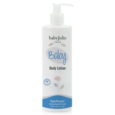 Baby Jolie Paris Baby Lotion, For Sensitive Skin, Moisturizing Ultra Gentle e Safe for Baby and Kids | 11oz (325ml)