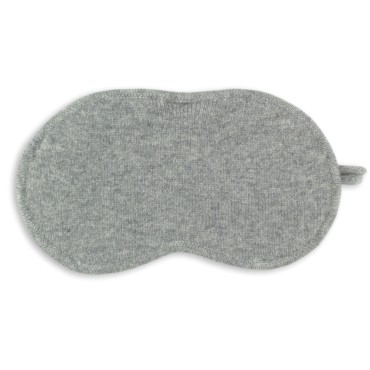Jet&Bo 100% Pure Cashmere Lite Eye Mask Gray in Gi...