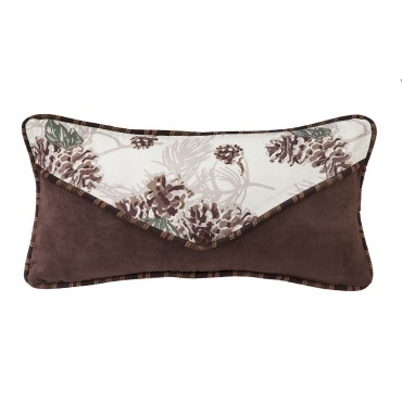 HiEnd Accents Pinecone Decorative Envelope Pillow