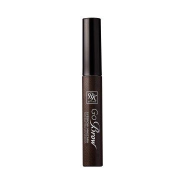 Ruby Kisses GoBrow Tinted Brow Mascara Eyebrow Gel, Fast Sculpt and Shapes Eyebrows (Dark Brown)