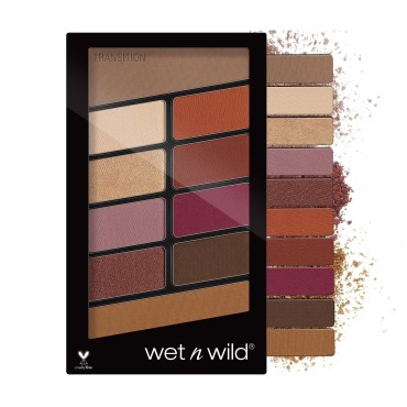 wet n wild Color Icon Eyeshadow 10 Pan Palette, Rose in the Air, 0.3 Ounce