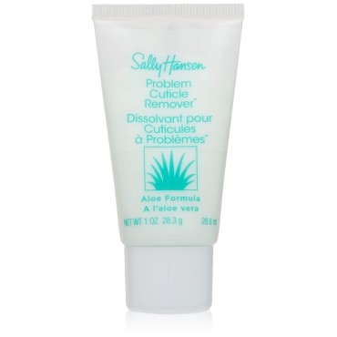 Sally Hansen Problem Cuticle Remover™, Eliminate Thick & Overgrown Cuticles, 1 Oz, Cuticle Remover Cream, Gel, Ph Balance Formula, Infused with Aloe Vera to Soothe and Condition