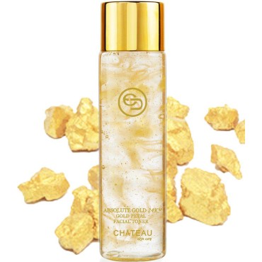 Absolute Gold 24K Gold Petal Facial Toner - 24 Kar...