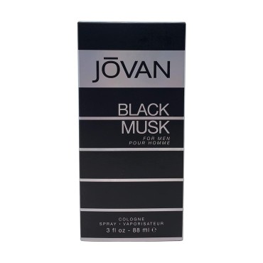 Jovan Black Musk Eau de Cologne for Men, 88ml