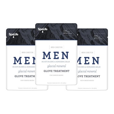 Spa Life Men's Glacial Mineral Moisturizing and Re...
