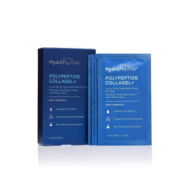 HydroPeptide PolyPeptide Collagel Eye Masks, Line-...