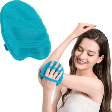 1 Pack Pure Silicone Food-Grade Body Brush Shower ...