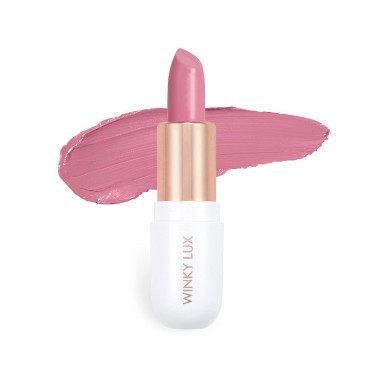 Winky Lux Crème Dreamies, Nude Tint Shea Butter Moisturizing Lipstick, Nourishing High-Pigment Lip Balm Designed in New York City, 0.16 Oz, Smoothie