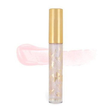 Winky Lux Glossy Boss Lip Gloss, Lip Gloss for Daily Lasting Shine, Makeup Infused With Natural Vanilla and Castor Seed Oil for an All-Day Moisture Booster, 0.14 Oz, Birthday Cake