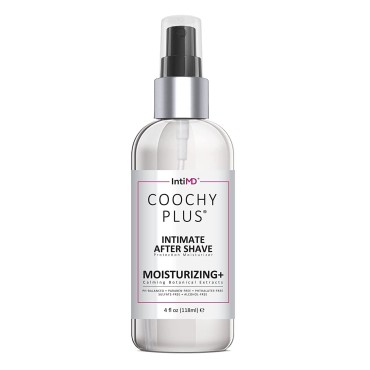 COOCHY Intimate After Shave Protection Moisturizer Plus By IntiMD: Delicate Soothing Mist For The Pubic Area & Armpits - Antioxidant Formula For Razor Burns, Itchiness & Ingrown Hairs
