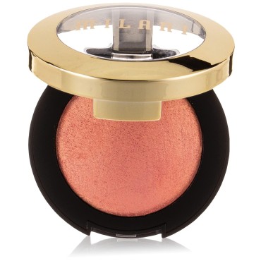 Milani Baked Blush - Bella Bellini (0.12 Ounce) Vegan, Cruelty-Free Powder Blush - Shape, Contour & Highlight Face for a Shimmery or Matte Finish