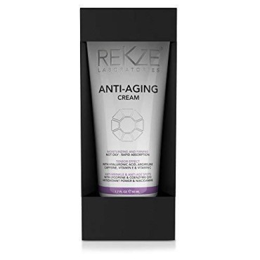 REKZE Clinically Proven Anti-Aging Cream: For Men & Women - Face, Hand & Neck Revitalizer