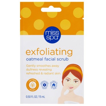 Miss Spa Exfoliating Oatmeal Facial Scrub 0.88oz, pack of 1