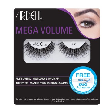 Ardell Mega Volume Lash - # 251 Black By Ardell fo...