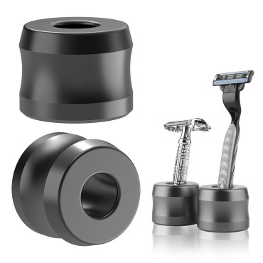 Linkidea 2 Pack Safety Razor Stand, Opening Dia 0.7