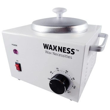 Wax Necessities Waxness Single Metallic Wax Heater Professional WN5001 Holds 16 Ounces